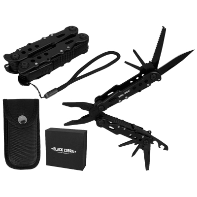 Мультитул MIL-TEC Cobra Multitool Large Black - фото