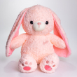 М'яка іграшка-плед, подушка 3 в 1 Зайчик плед в іграшці 35×32×40 (см) дитячий плед іграшка Рожевий 509-9P 509-9P - фото №1