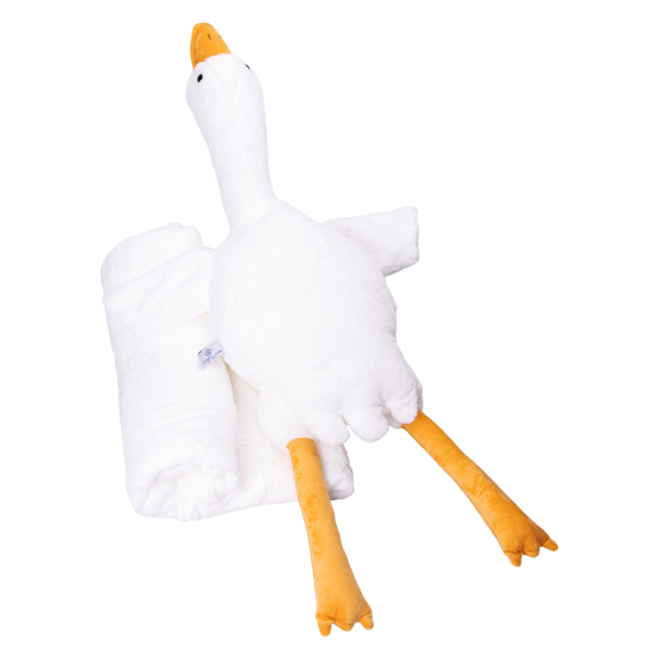 Мягкая игрушка-плед, подушка 3 в 1 Лабубу 50 см Синий ТМ COLORFUL HOME LAB1BL - фото