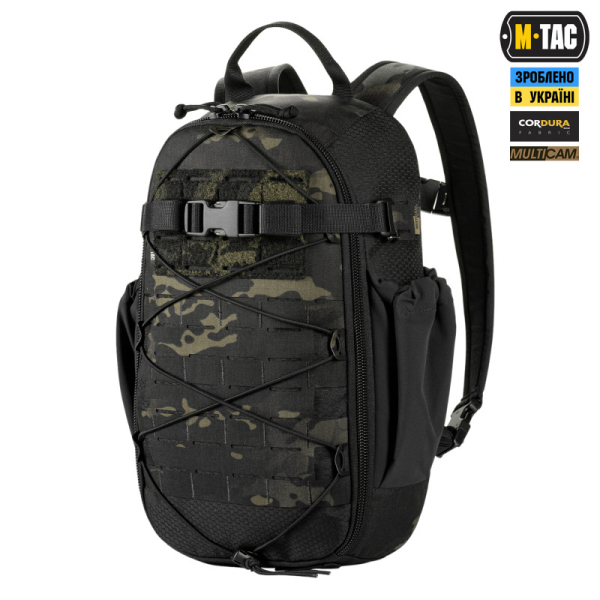 M-Tac рюкзак Sturm з ергономічними лямками Elite Multicam Black - фото