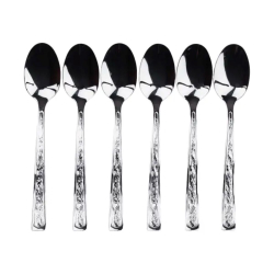 Набір чайних ложок з нержавіючої сталі 6 штук столовий набір HP96925