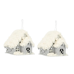 Будиночок декоративний новорічний дерев'яний 9*10*10 см 281233001