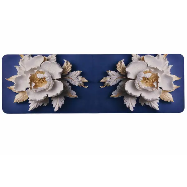 Набір діатомітових 3D килимків для ванної кімнати 2 шт 38×58/38×118 см HP-42-48 - фото №2