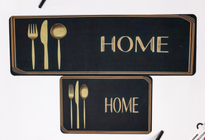 Набір килимків діатомітових 2 штуки для підлоги 38*58 см/38*118 см HP-42-52 - фото