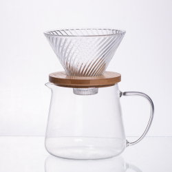 Набір для кави скляний заварник та пуровер 600 мл 64486-29