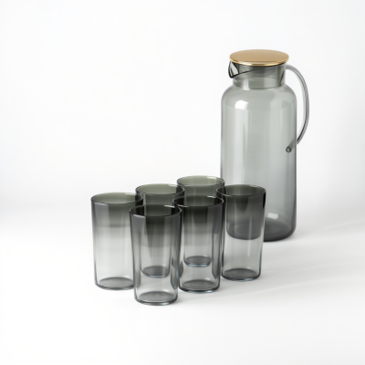 Глечик для напоїв в комплекті зі склянками 7 предметів HP-19-FX7 - фото