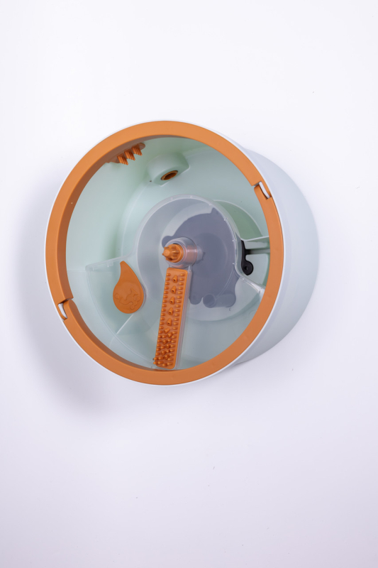 Набір для прибирання швабра з віджимом 119 (см) та відром 7 (л) професійна швабра з відром Блакитний HP-35015-45 - фото №2