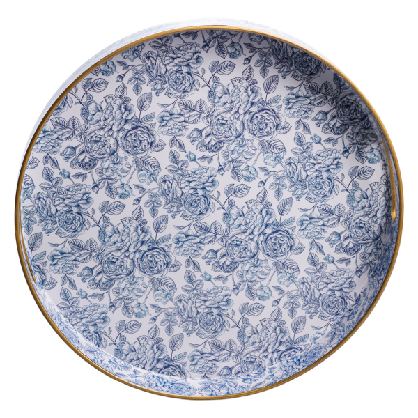 Набір круглих підносів для подачі їжі 2 (шт) Ø32.5 / 37 (см) HP-HK-17 - фото №4