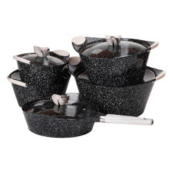 Набір посуду з 5 предметів, алюміній, товсте дно MGC HP-4-409