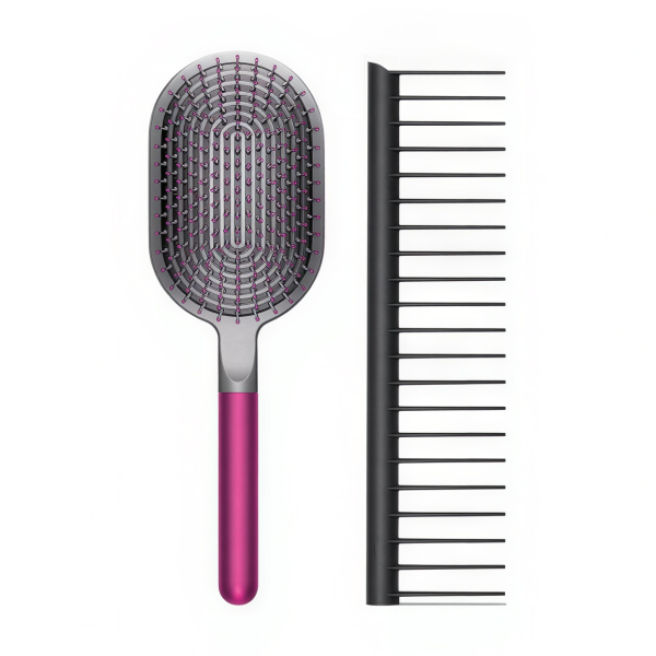 Набір професійних гребінців для волосся 2 в 1 Supersonic Styling Set гребінець для стайлінгу та укладання волосся HP-6 - фото №3