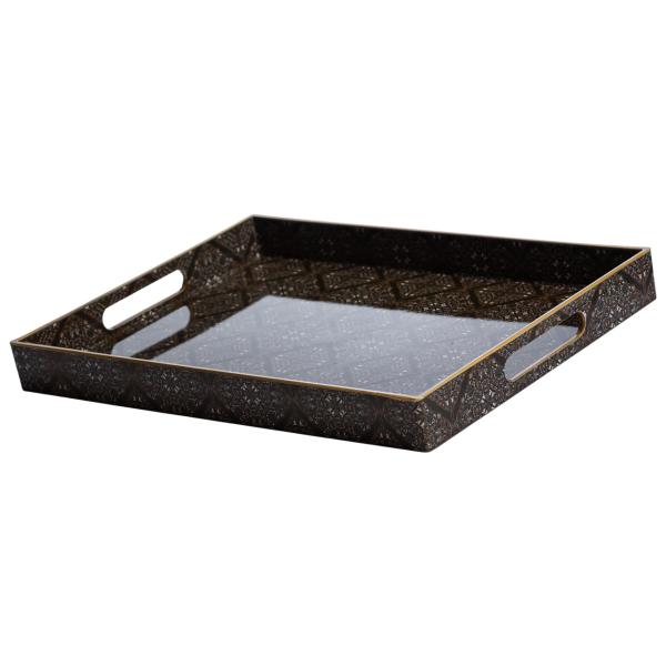 Набір прямокутних підносів для подачі їжі 2 (шт) 40×30×4 (см) HP-HK-14 - фото №2