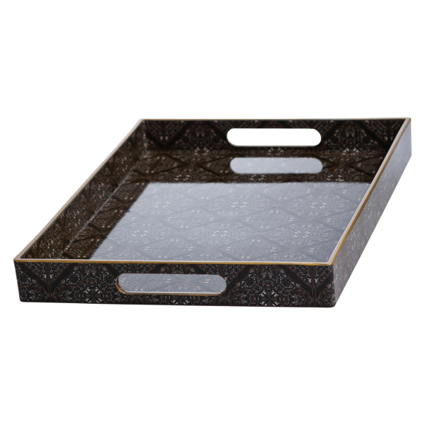 Набір прямокутних підносів для подачі їжі 2 (шт) 40×30×4 (см) HP-HK-14 - фото №4