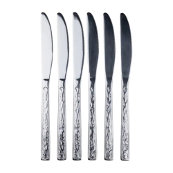 Набір столових ножів 6 шт нержавіюча сталь гальванічне покриття столовий набір HP96922