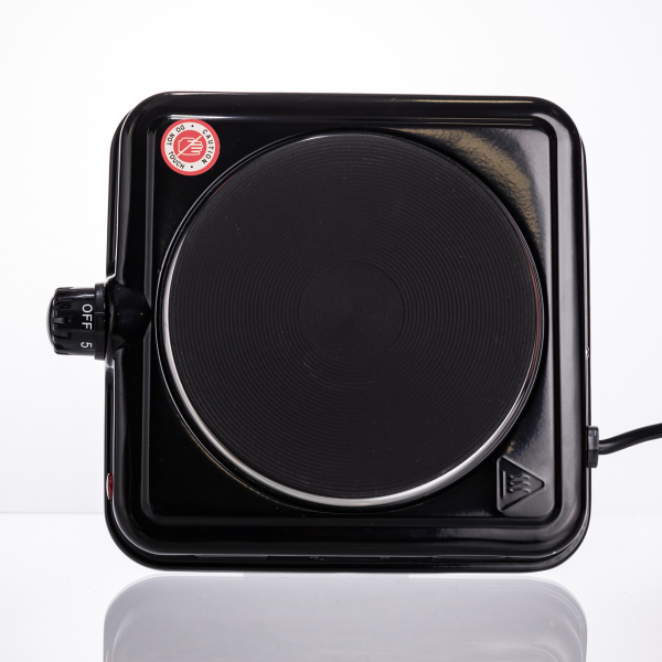 Настільна електрична плита SOKANY SK-5109 на одну конфорку 1000Вт Чорна - фото №6