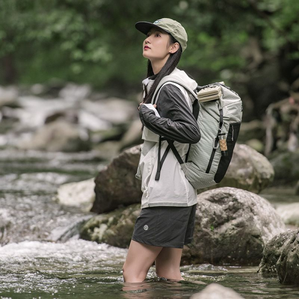 Рюкзак туристичний Naturehike NH20BB206, 20 л, світло-сірий - фото №5