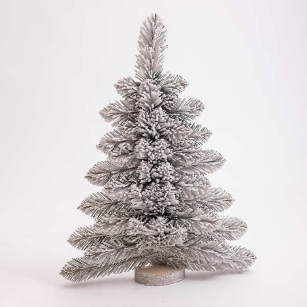 Штучна ялинка настінна Полонина 60 см на дерев'яній підставці SOK-M-V-2 - фото №2