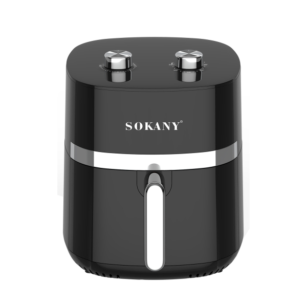Аерогриль-фрітюрниця SOKANY 6.5 літрів 1500 Вт, чорна SK10024 - фото