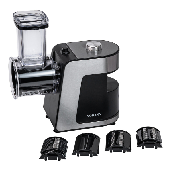 Овочерізка електрична 5 насадок універсальна 1000 Вт SK-1180 - фото №2