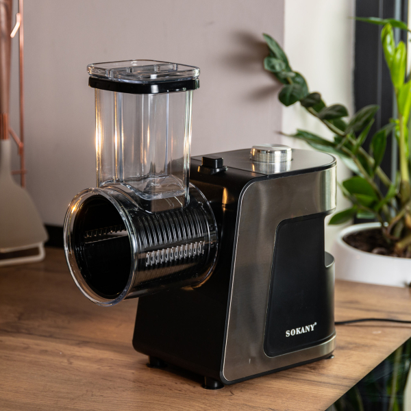 Овочерізка електрична 5 насадок універсальна 1000 Вт SK-1180 - фото №3