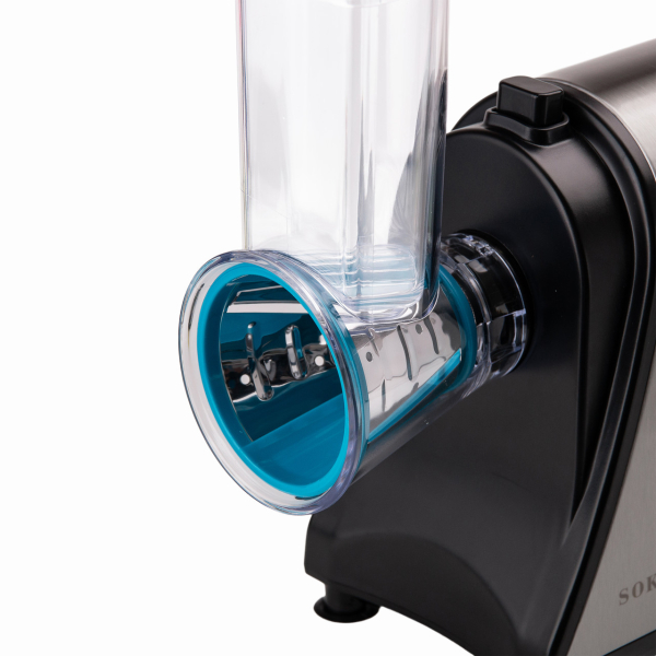 Овочерізка Sokany Lugi електрична 1000 Вт 6 в 1 з 5 насадками багатофункціональна SK-1178 - фото №7