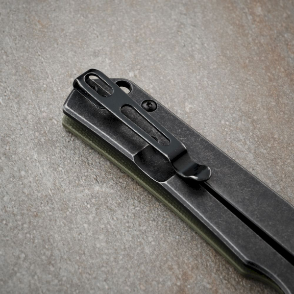 Ніж складаний туристичний Ruike P801-G, (8.6 см) 14C28N / G10 оливковий - фото №18