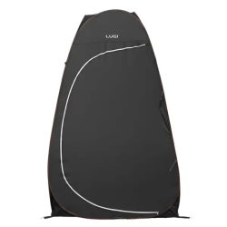 Намет душ-туалет для кемпінгу автомат 120×120×190 (см) тент для душу та туалету туристичний LU-015DB Чорний