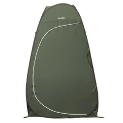 Намет душ-туалет для кемпінгу автомат 120×120×190 (см) тент для душу та туалету туристичний LU-015DGR Хакі