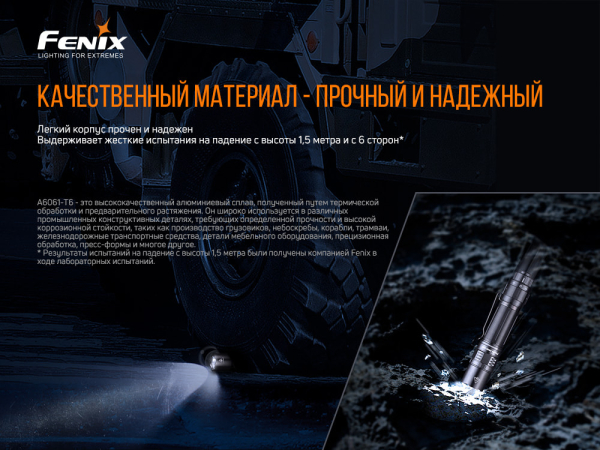 Ліхтар ручний Fenix PD36TAC - фото №40