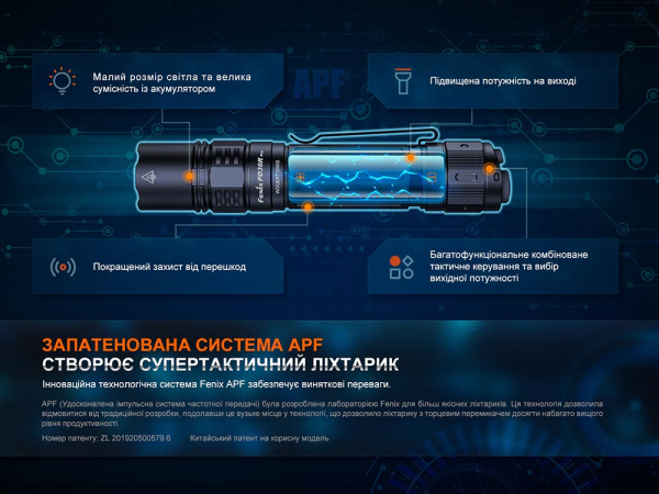 Ліхтар тактичний Fenix PD36R Pro RED - фото №41