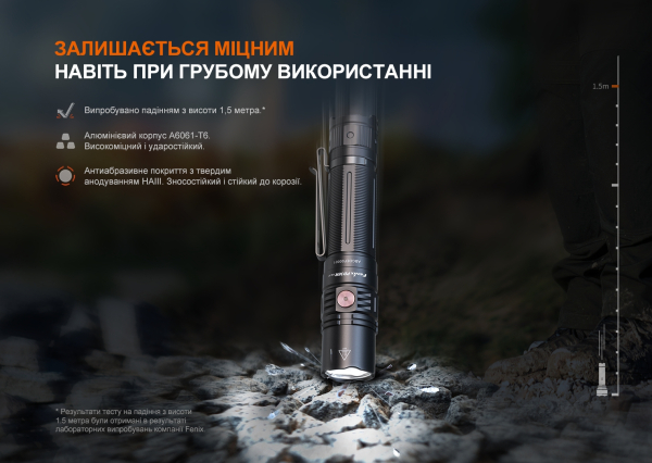 Ліхтар ручний Fenix PD36R V2.0 - фото №9