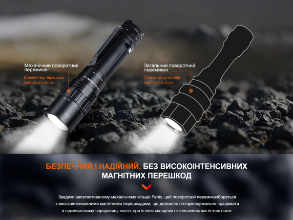 Ліхтар ручний Fenix PD40R V3.0, 3000 lm - фото №11