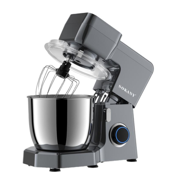 Планетарний міксер Sokany 1500 Вт з чашею 6,5 л 10 режимів швидкості SK-272 - фото №2