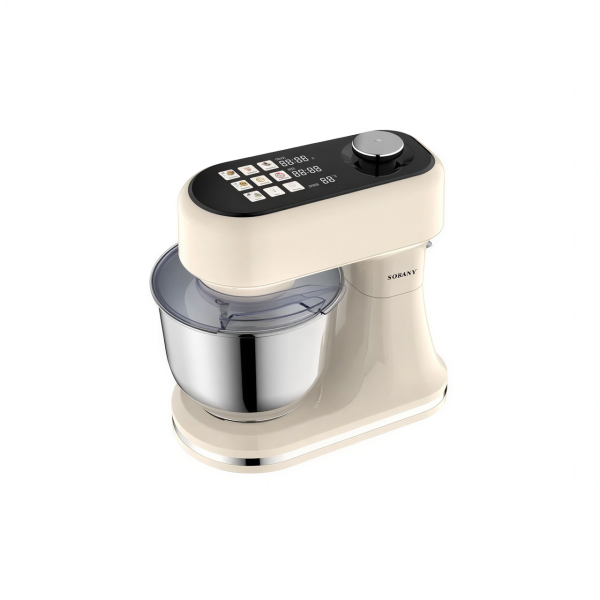 Планетарний міксер Sokany 1500 Вт з чашею 6 л 9 режимів швидкості SK-05016 - фото №4