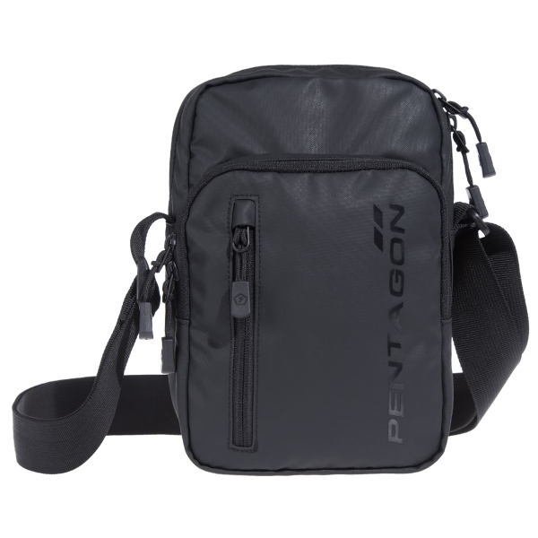 Плечова Сумка Pentagon Kleos Messenger Stealth Black - фото №4