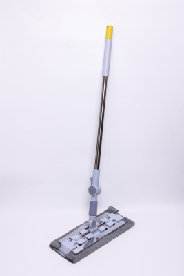 Плоска швабра для миття підлоги, стін та стелі універсальна швабра для прибирання Жовтий HP-35015-35Y - фото