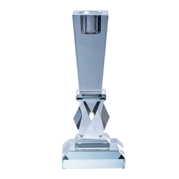 Скляний свічник 22 (см) на стіл HP36556S - фото №2