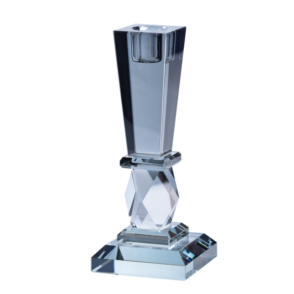 Скляний свічник 22 (см) на стіл HP36556S - фото