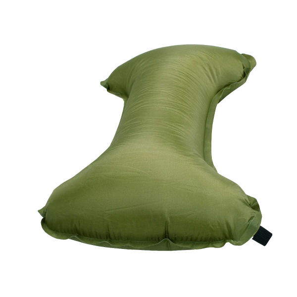 Подушка самонадувна Self-inflatable Neck Rest OD Оливкова - фото №4