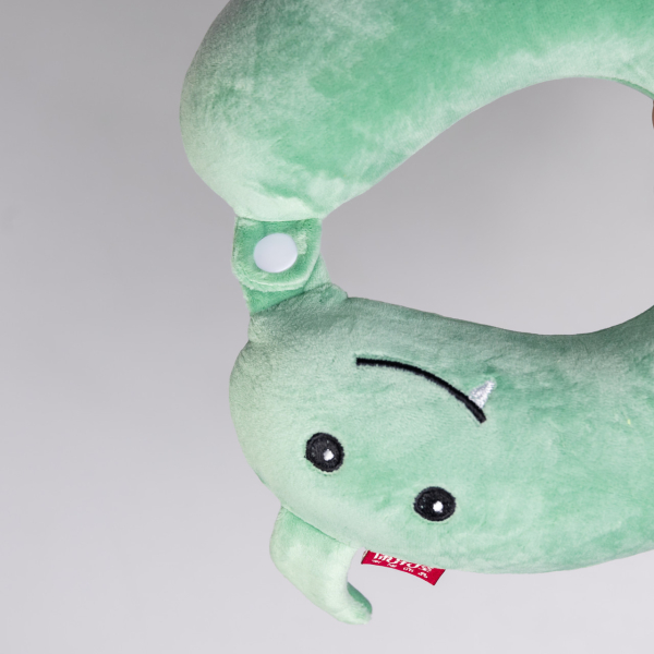 Подушка для шиї Dino U-подібна HP-56-22GR - фото №3