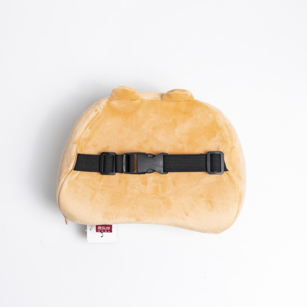 Подушка-підголовник Cookie Bear для подорожей, бежевий HP-56-2BE - фото №3