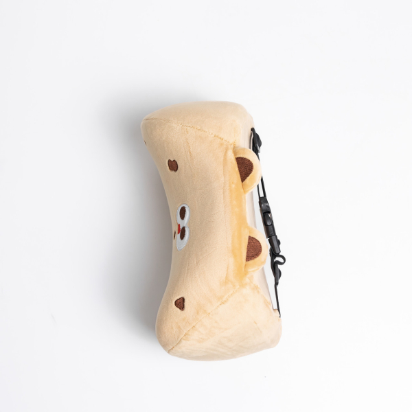 Подушка-підголовник Cookie Bear для подорожей, бежевий HP-56-2BE - фото №4