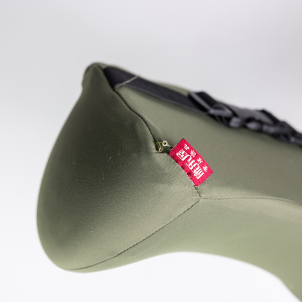 Подушка-підголовник Minimal для подорожей, оливковий HP-56-24GR - фото №3