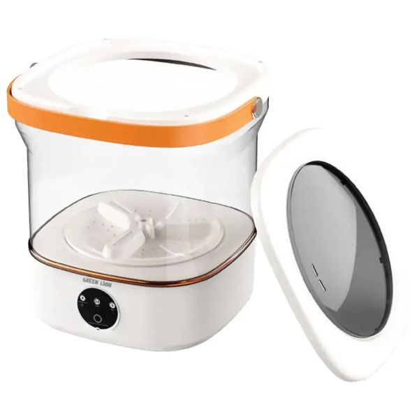 Портативна пральна машина з віджимом 36 Вт 850 об/хв з баком на 12 літрів Біла HP-35015-61W - фото №2