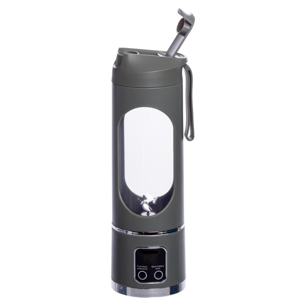 Портативний блендер для смузі на акумуляторі 450 мл 25 Вт USB Зелений HP-11-10GR - фото