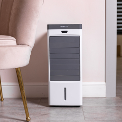 Портативний кондиціонер Sokany 75 Вт з пультом, іонізацією і баком 5 л SK-19017