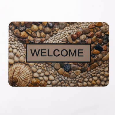 Килимок придверний Welcome Form 38*58 см діатомітовий HP-42-39 - фото