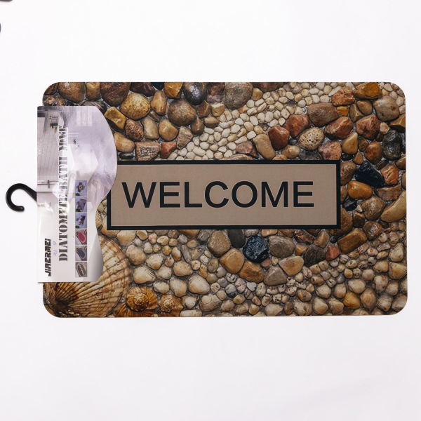 Килимок придверний Welcome Form 38*58 см діатомітовий HP-42-39 - фото №3