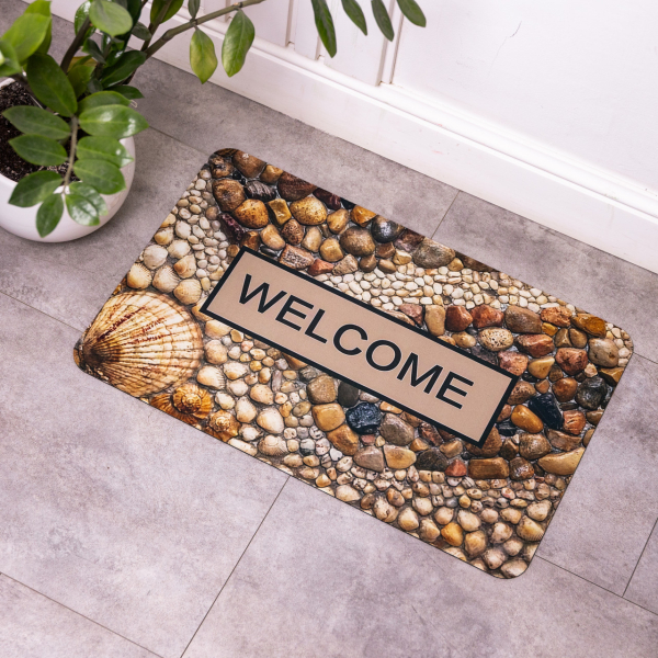 Килимок придверний Welcome Form 38*58 см діатомітовий HP-42-39 - фото №4