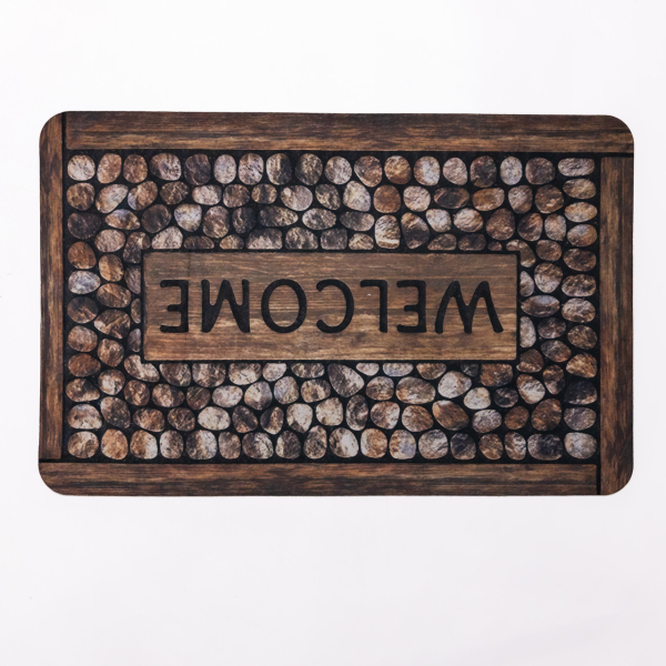 Килимок придверний Vertical Welcome 38*58 см діатомітовий HP-42-41 - фото