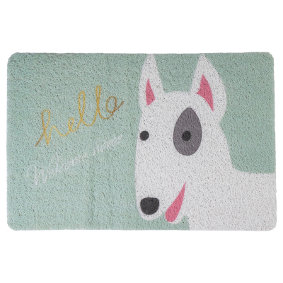 Килимок привратний декоративний 60*40 см М'ятний HP-47-6M - фото